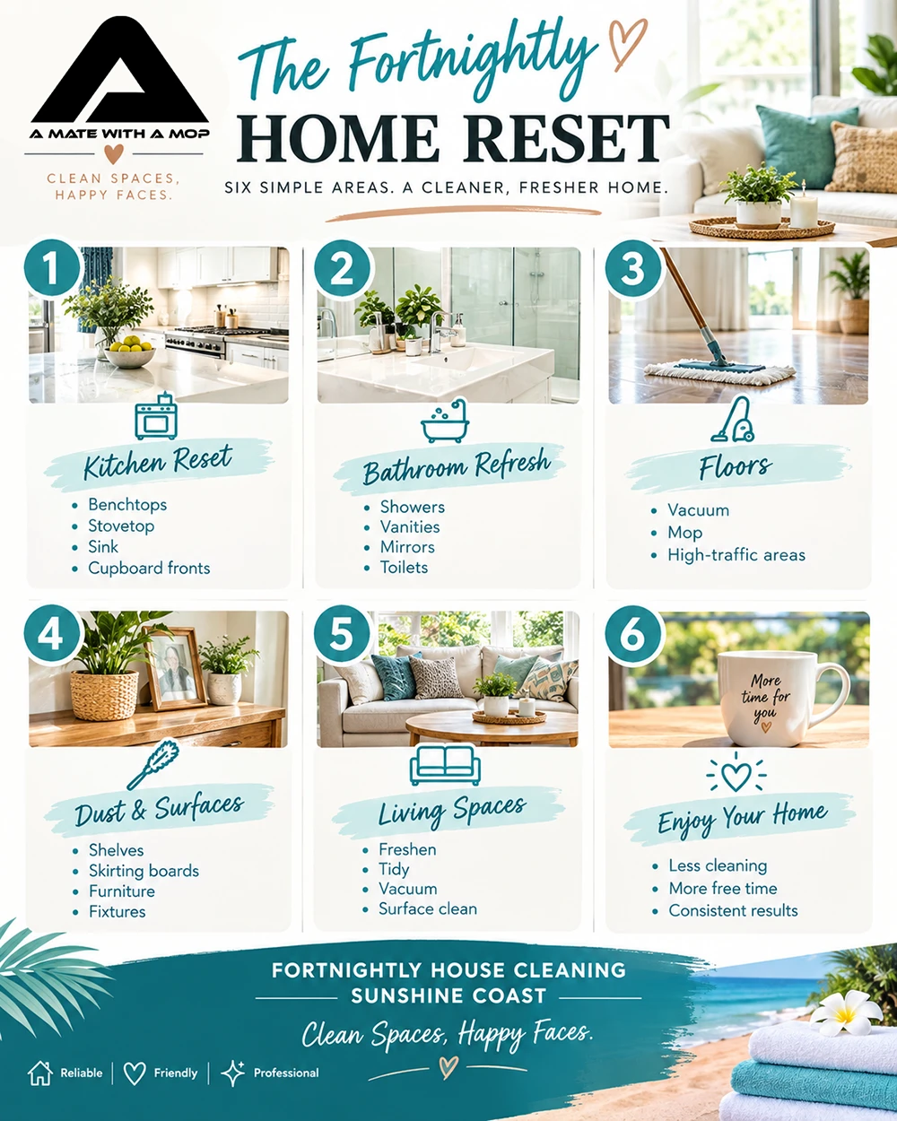 Fortnightly Clean Sunshine Coast